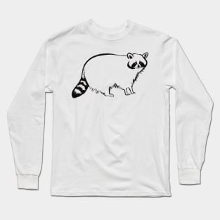 Funny Raccoon Long Sleeve T-Shirt